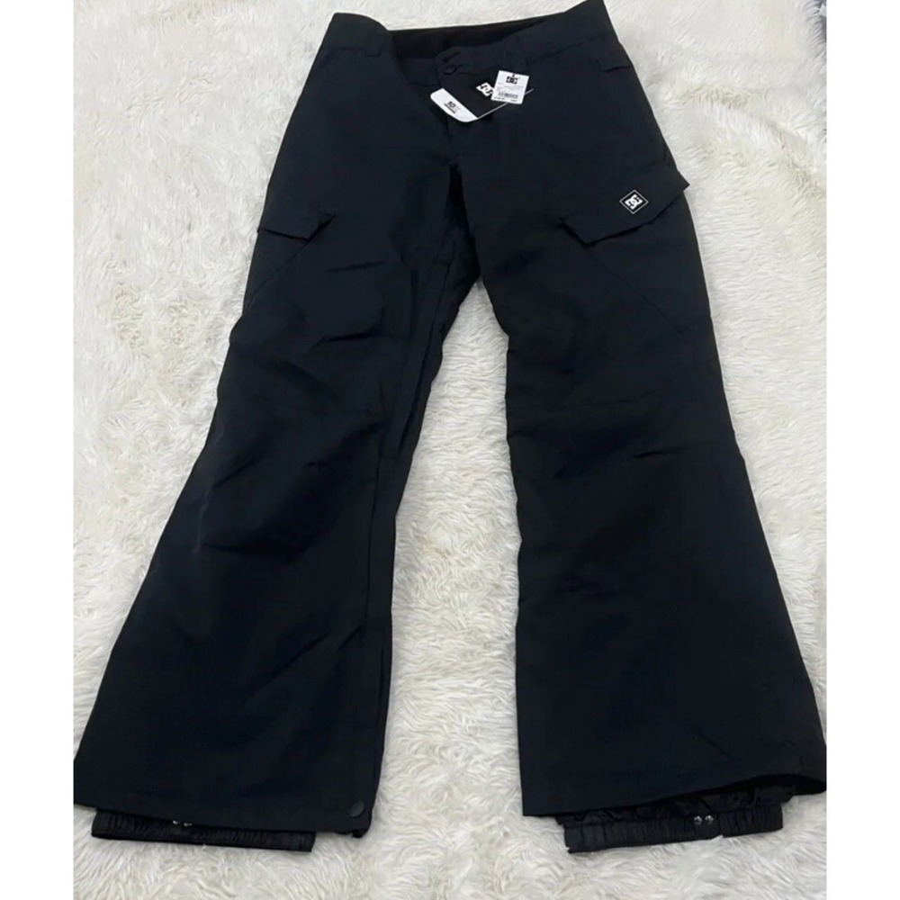 $159 NWT DC Nonchalant Snowboard Pants Ski Black ADJTP03019 KVJO Women Size XL